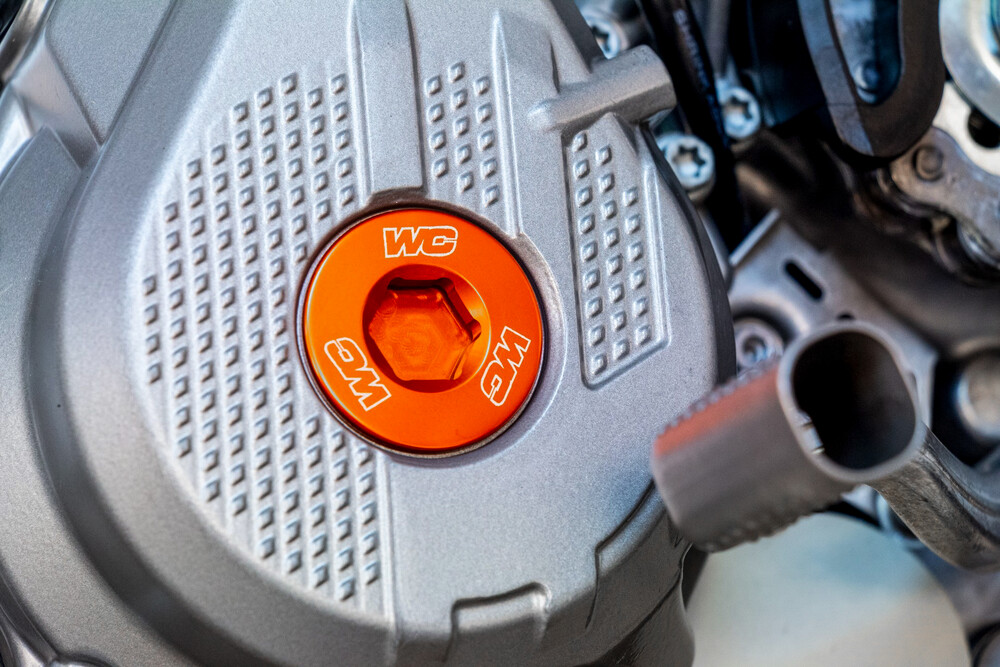 WORKS ENGINE PLUGS ORANGE