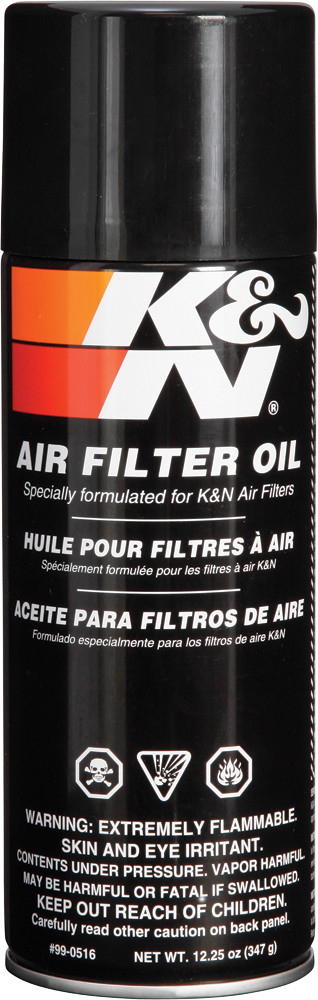 K&N AIR FILTER OIL 12.25 OZ 12/CASE