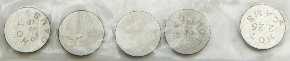 Replacement Valve Shims