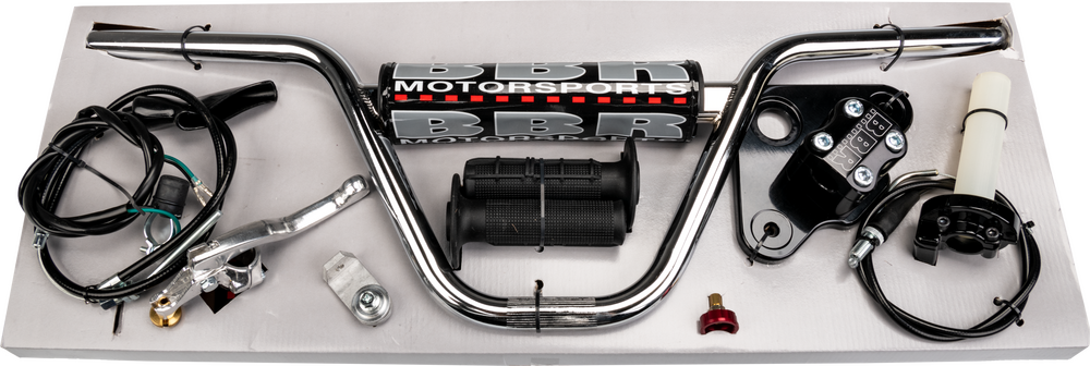 Bbr H-Bar/Triple Clamp Kit Black