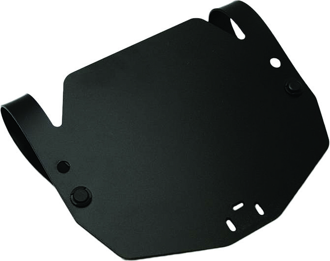ROX ROX S/M FRONT NUMBER PLATE BLK