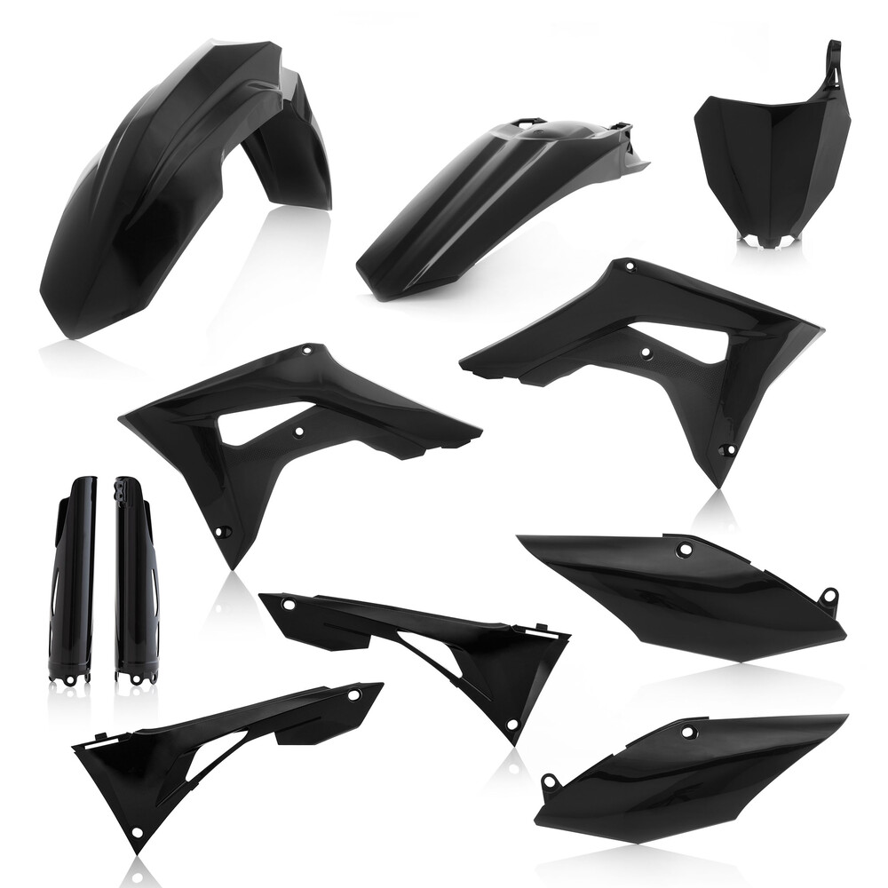 ACERBIS FULL PLASTIC KIT BLACK