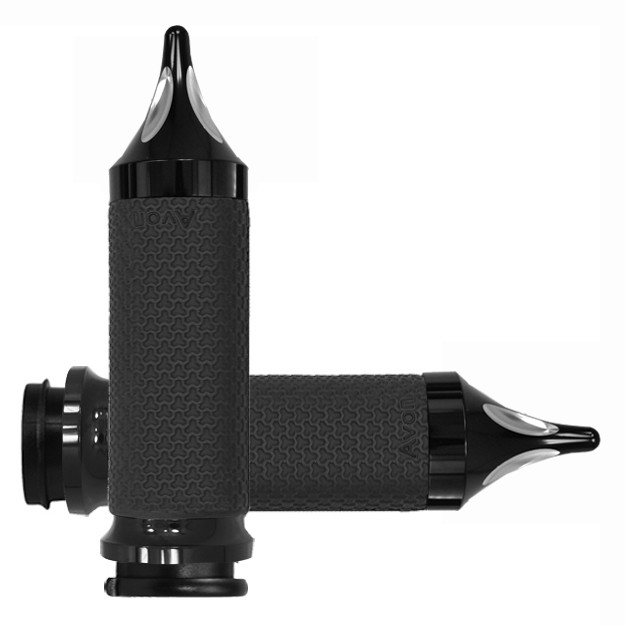 AVON FLY BY WIRE THROTTLE MEMORY FOAM GRIP BLACK