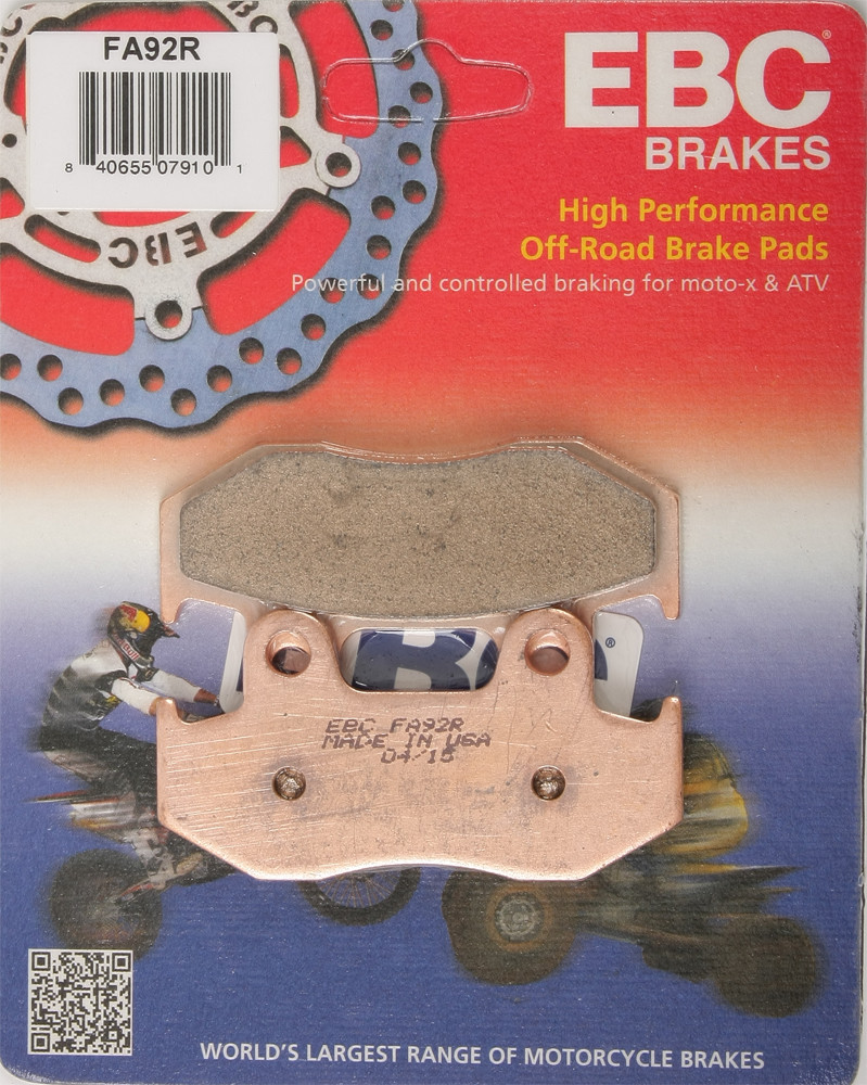 EBC FA92R R Series Sintered Front Brake Pads