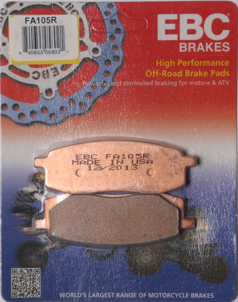 Long-Life Sintered "R" Brake Pads