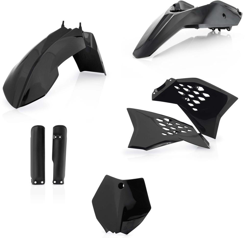 ACERBIS FULL PLASTIC KIT BLACK