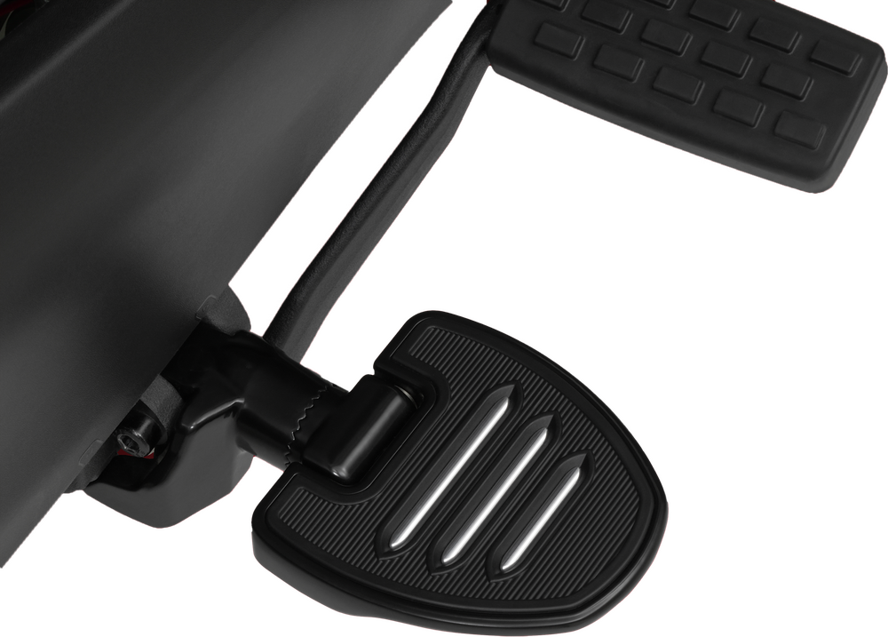 Show Chrome (New) Commander Driver Floorboard Mini Black Can