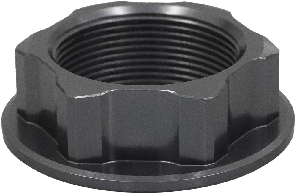 Rfx Steering Stem Nut Grey Hon/Yam/Suz