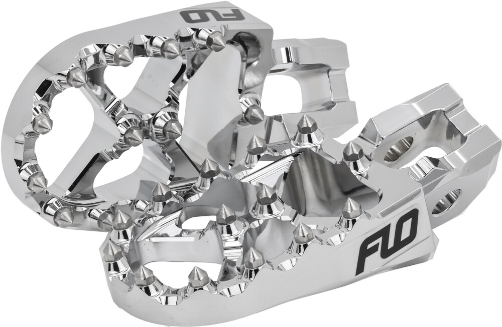 FLO MOTORSPORTS FLO FOOTPEG CHROME HONDA/KAW