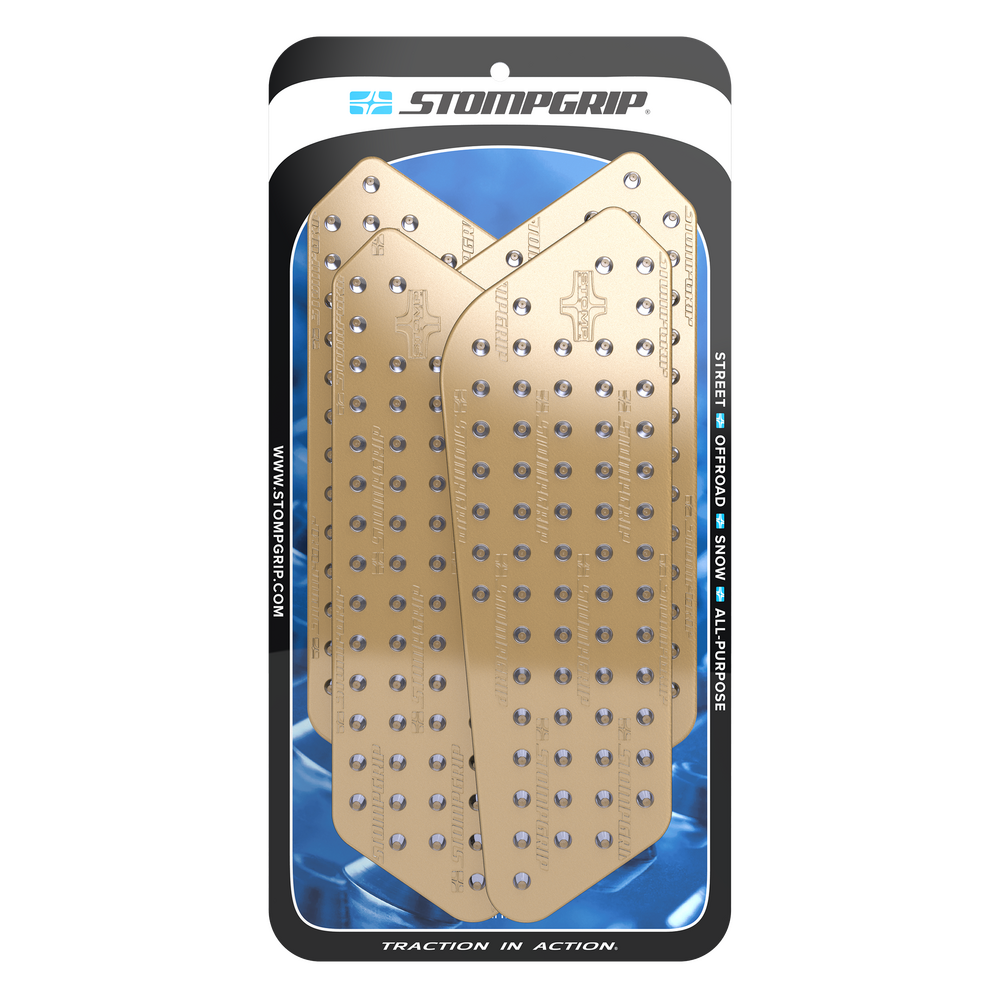 STOMPGRIP STOMPGRIP TUNNEL KIT S/M CLEAR SUPER VOLCANO