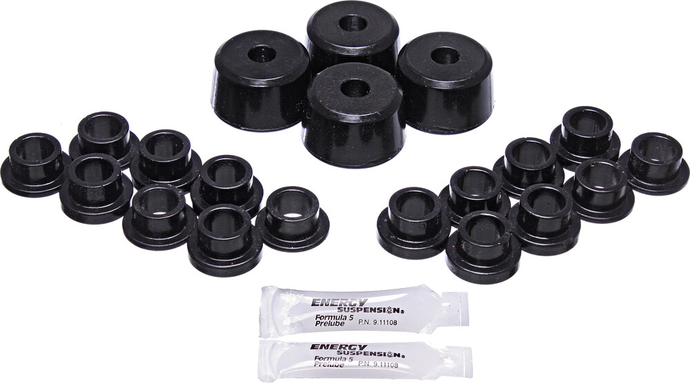 ENERGY SUSP. SHOCK BUSHING KIT BLACK POL