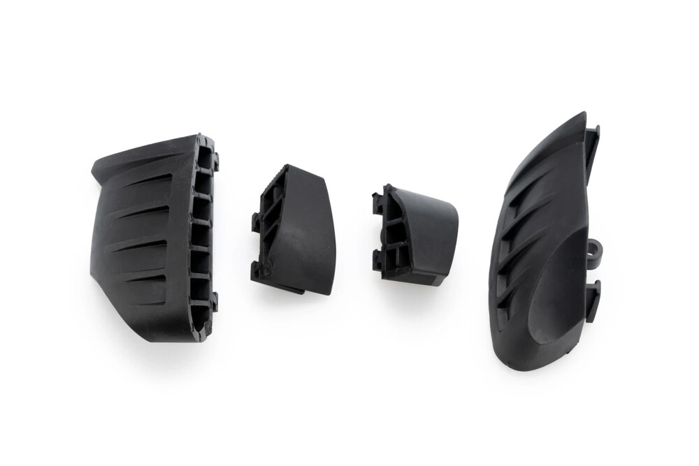 RUBBER END REPLACEMENT FRAME SLIDER PRO 2.0 PR BLACK