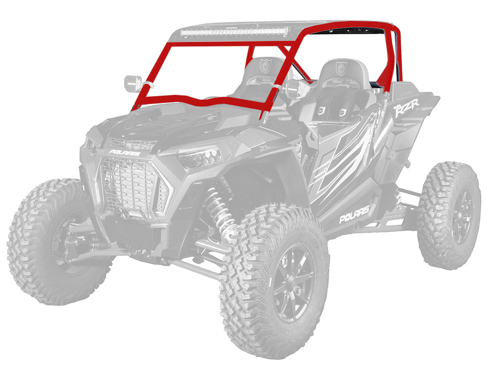 CAB ASYLUM CAGE W/NO INTRUSION PERFORMANCE RED