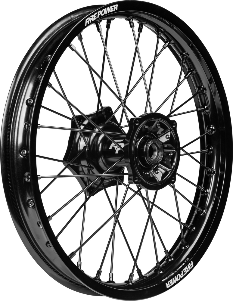 Fire Power Rear Wheel 2.15 X 19" Black Kaw
