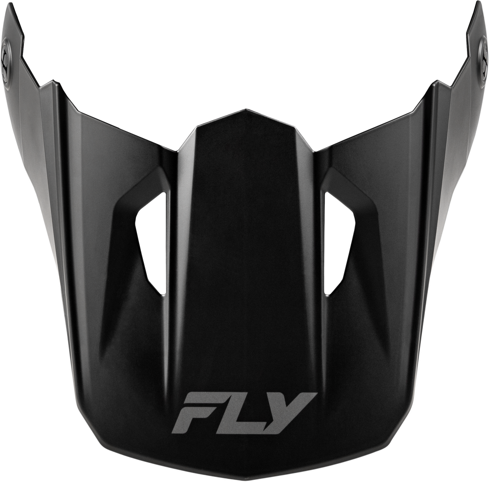 FLY RACING KINETIC SOLID HELMET VISOR MATTE BLACK XS/SM