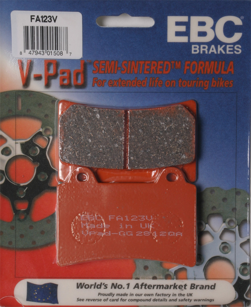 EBC FA123V Semi-Sintered Brake Pads