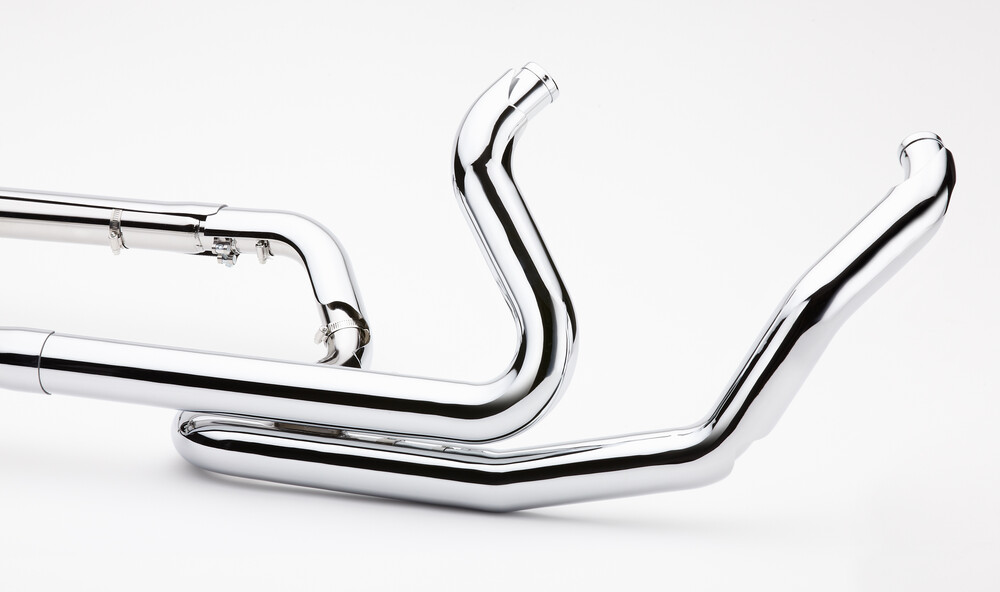 COBRA POWERPORT DUAL HEADPIPES BLACK FLH/FLT 09-22