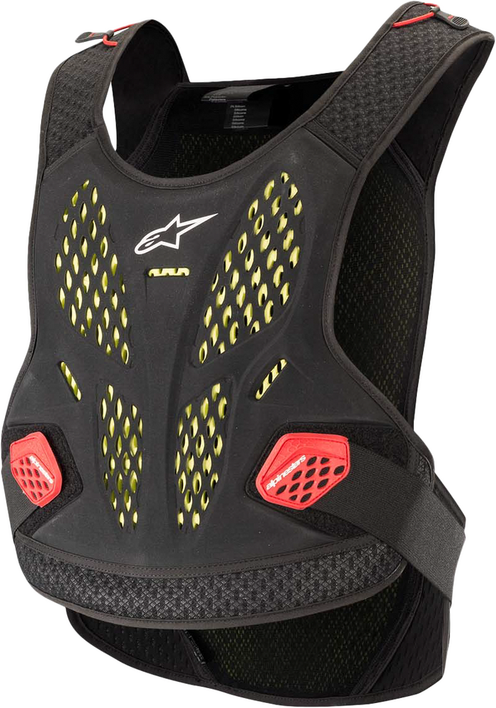 SEQUENCE CHEST PROTECTOR BLACK/RED XS/SM