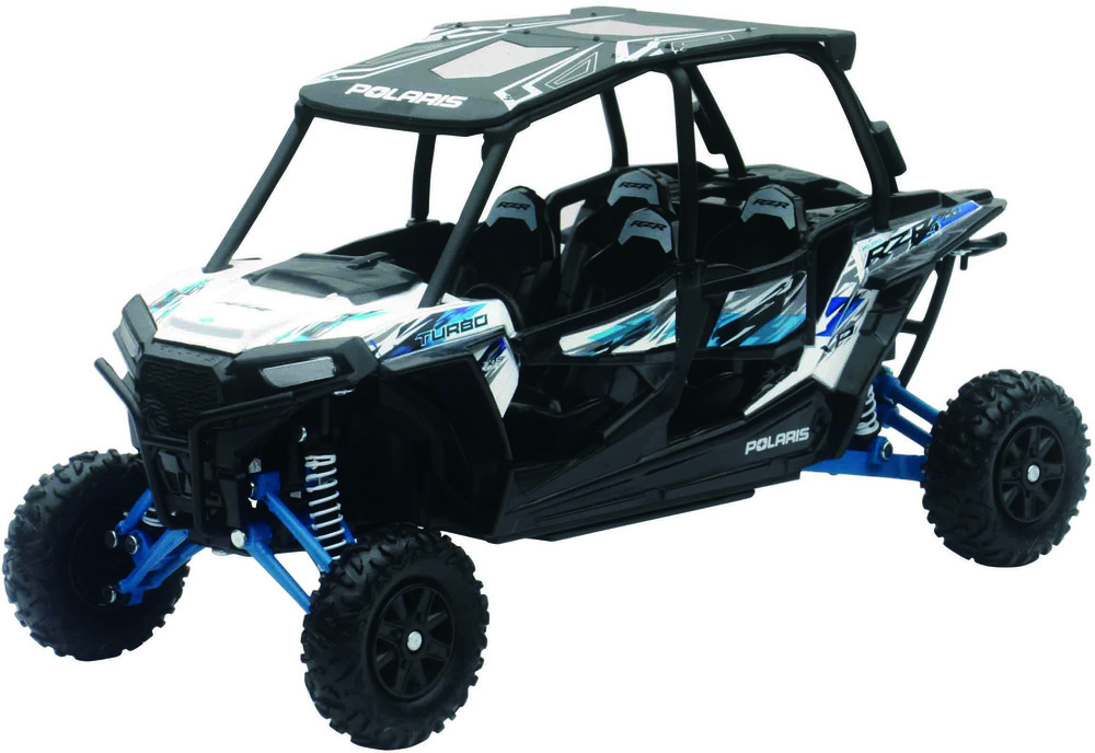 New-Ray Replica 1:18 UTV Polaris Rzr 4 Turbo Xp White