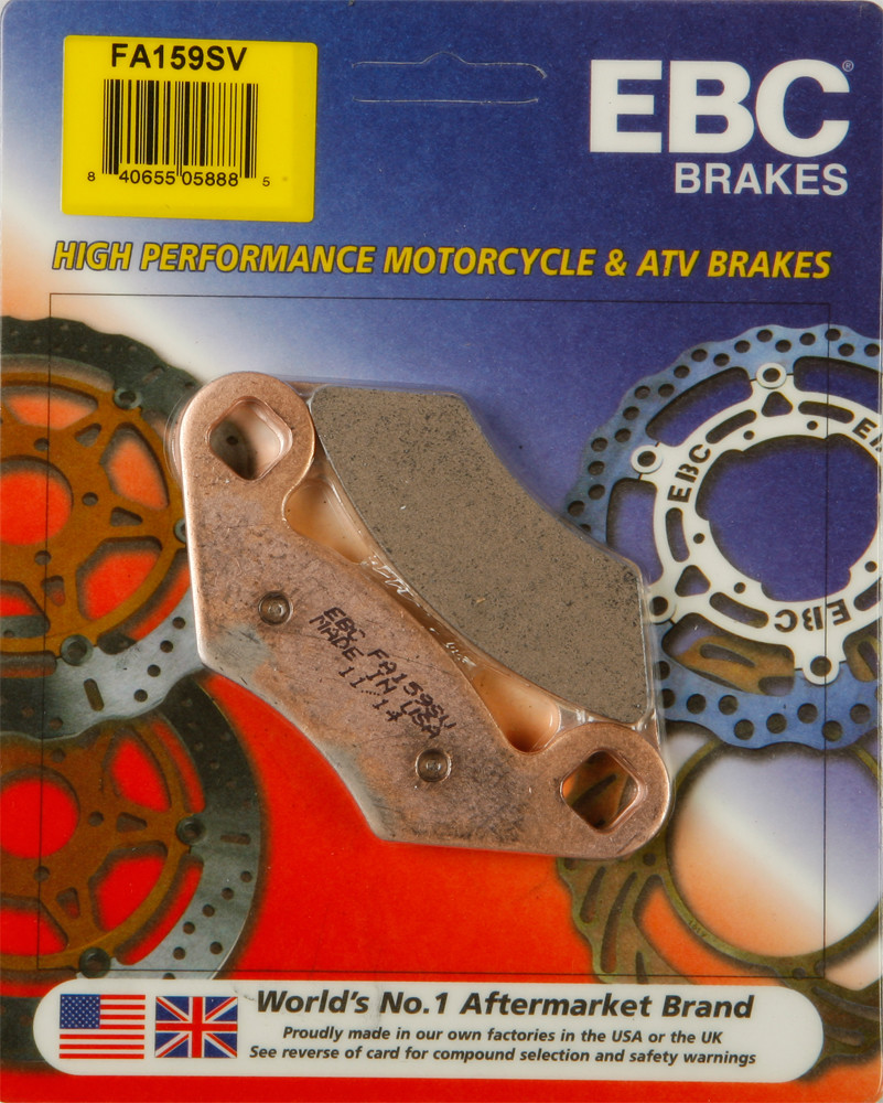 Severe Duty "SV" Sintered Brake Pads