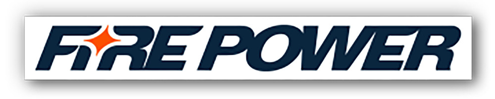 FIRE POWER FIRE POWER STICKER WHITE 100 PKS