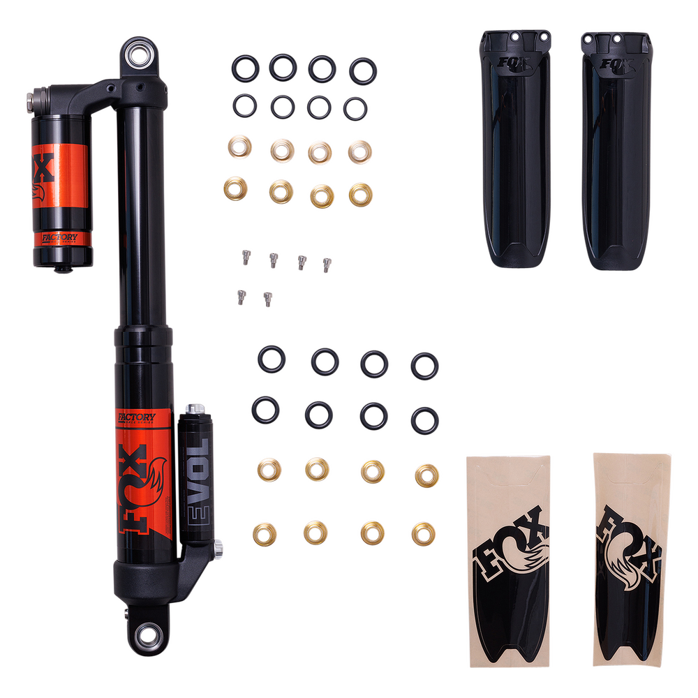 FLOAT 3 EVOL RC2 SHOCKS KIT  FRONT - BLACK