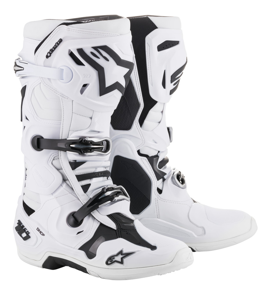 ALPINESTARS TECH 10 BOOTS WHITE SIZE 11
