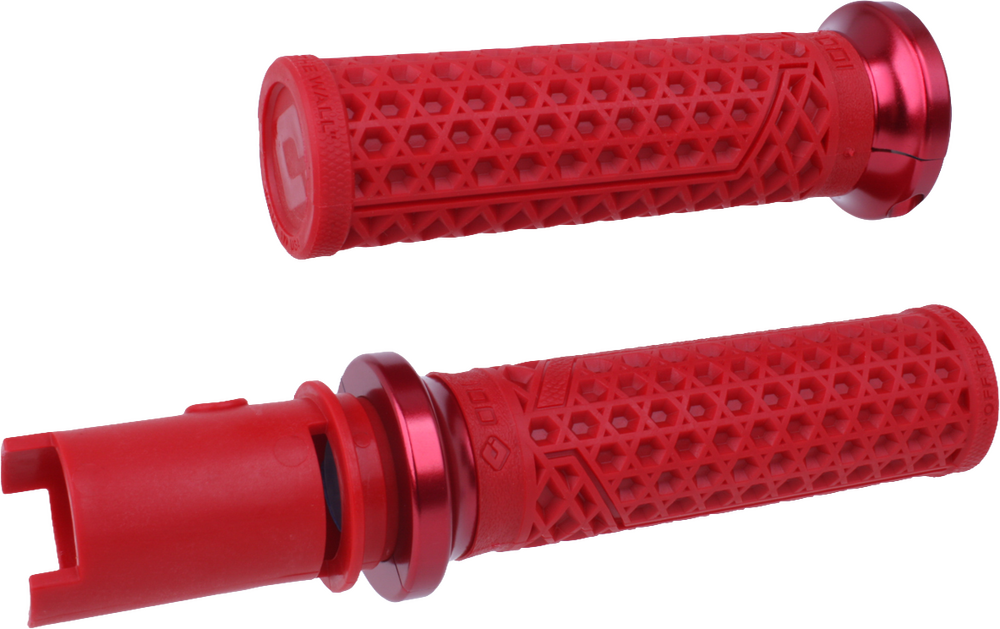 Odi Van'S Lock-On Grips Dark Red/Red Cvo `23-24