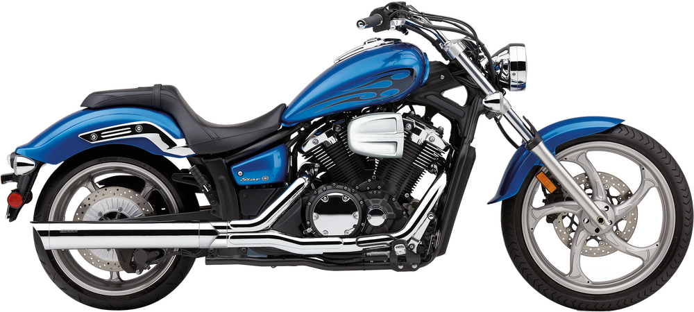 Cobra Slip On W/Scalloped Tip Chrome Yam Stryker 11-18