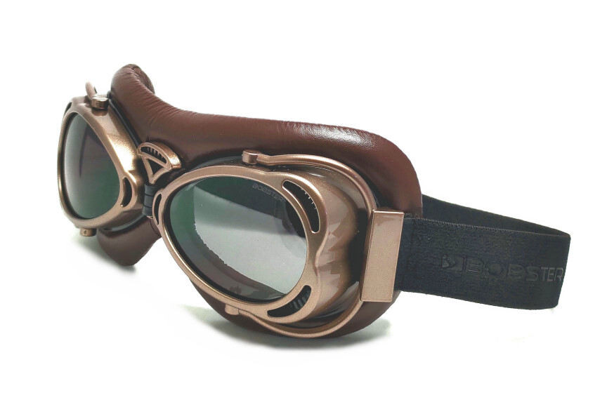 BOBSTER FLIGHT GOGGLE ANTIQUE BROWN SMOKE LENS