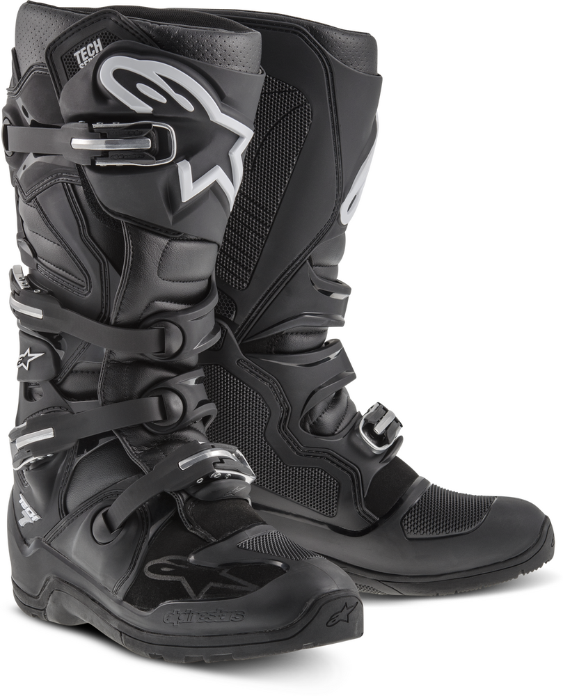 TECH 7 ENDURO BOOTS BLACK SZ 06