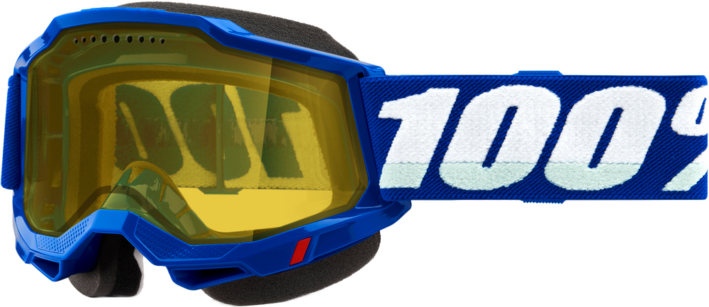 ACCURI 2 SNOWMOBILE GOGGLE BLUE W/ YELLOW LENS