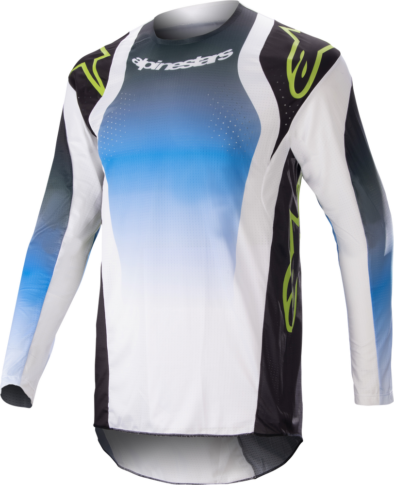 TECHSTAR PUSH JERSEY NIGHTLIFE BLUE/WHITE LG