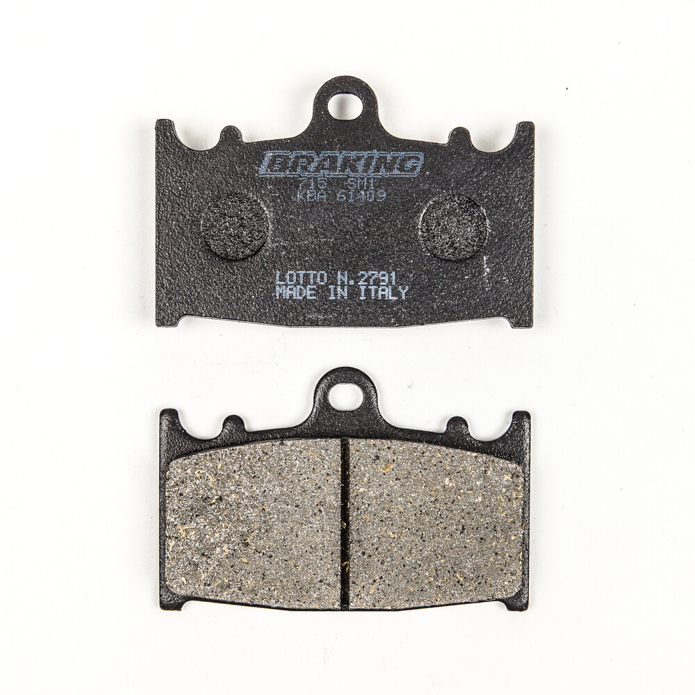 BRAKING BRAKE PAD SET SEMI-METALLIC
