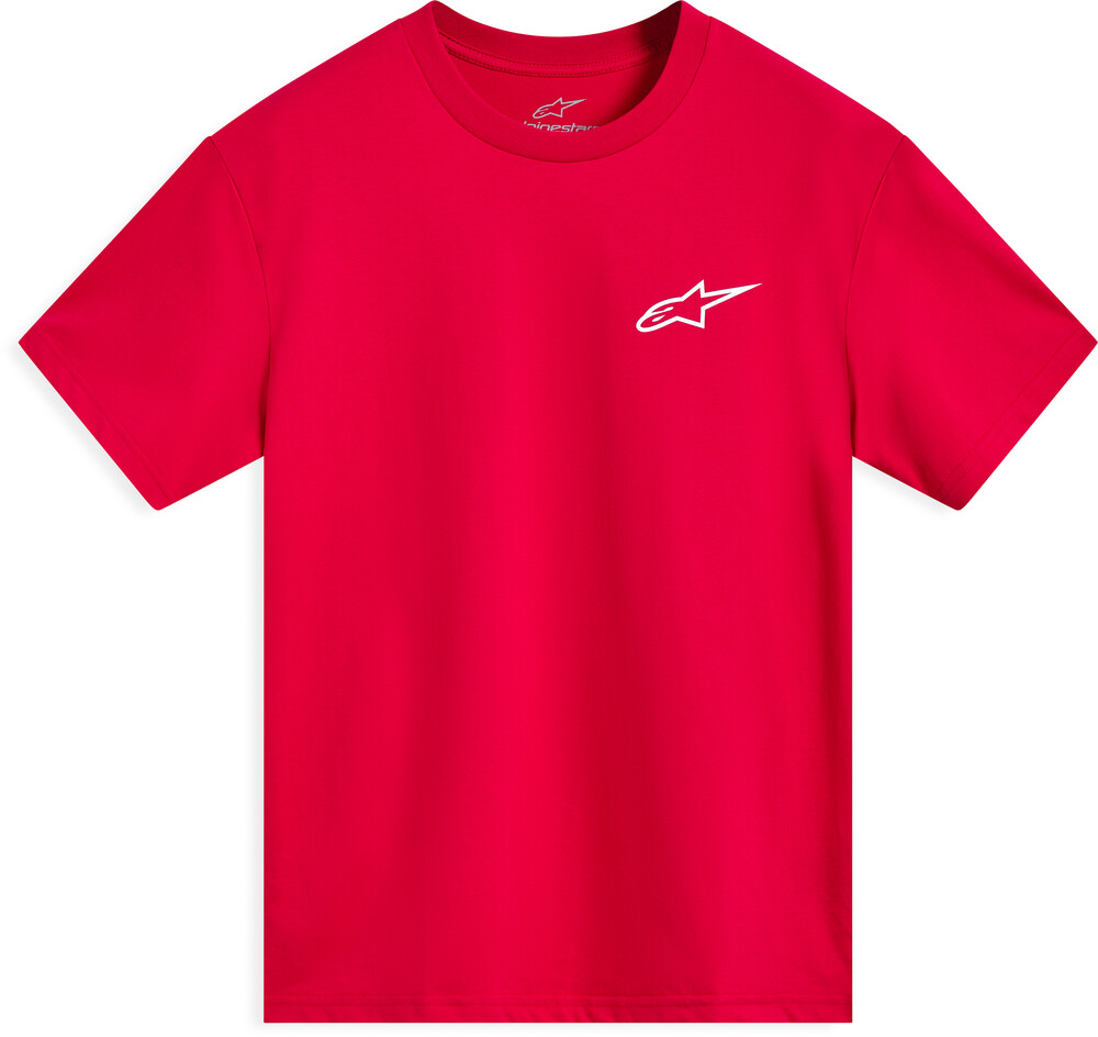 Alpinestars Combo Back Ss Csf Tee Red/White XL
