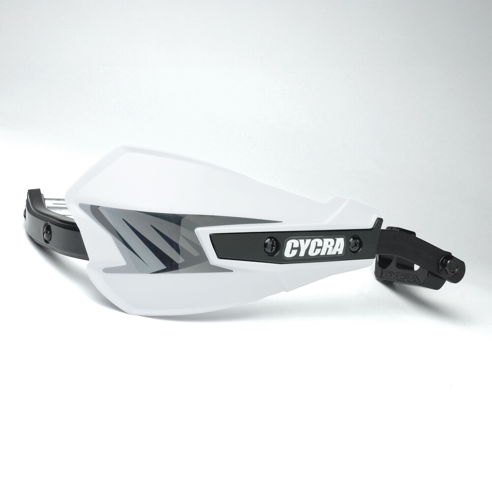 Cycra Vortex Handguards W/Universal U-Clamps — White