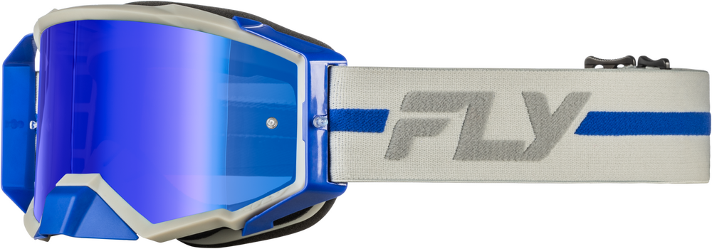 Fly Racing Zone Pro Goggle (2026) — Grey/Blue