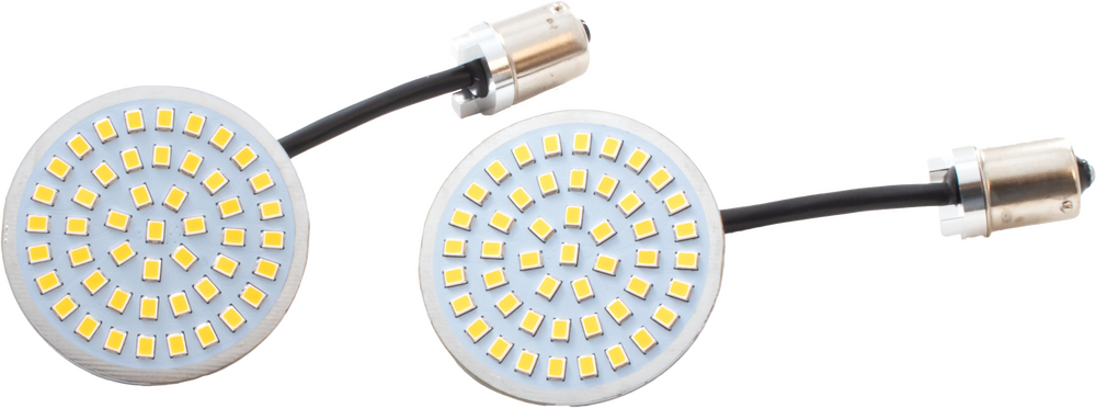 Letric Lighting Co. Rear Bullet Style LED Turn Signal Inserts For Harley 2000-2025