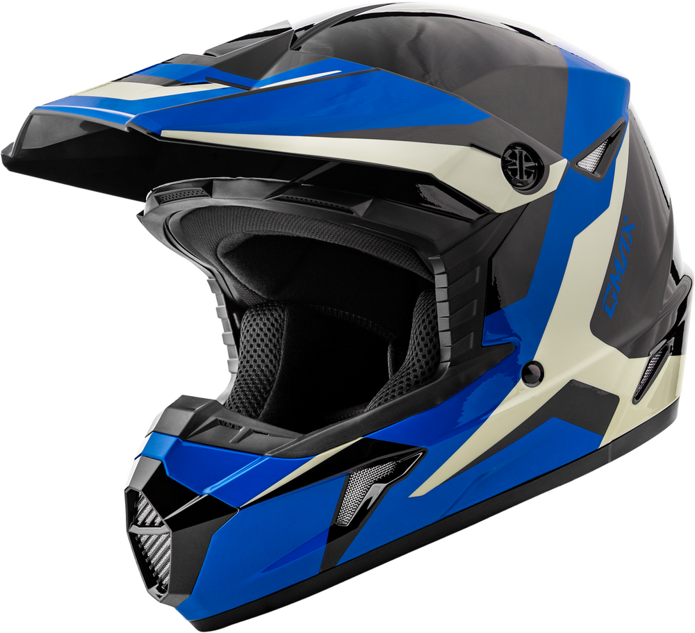 Gmax MX-46Y Cyclus Helmet (2026) — Black/Blue