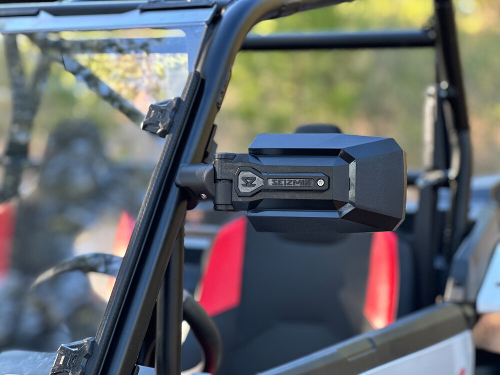 Seizmik Trailrider Universal Adjustable Clamp Sideview Mirrors