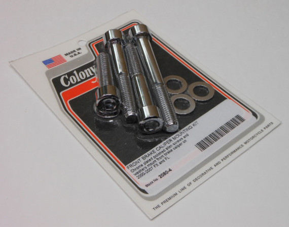 Colony Machine Front Caliper Mount Kit XL/Fxd/Flst 00-07