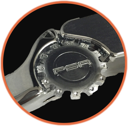 PSR ANTHEM ADJUSTABLE LEVER SET CHROME