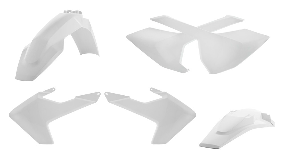 ACERBIS FULL PLASTIC KIT WHITE