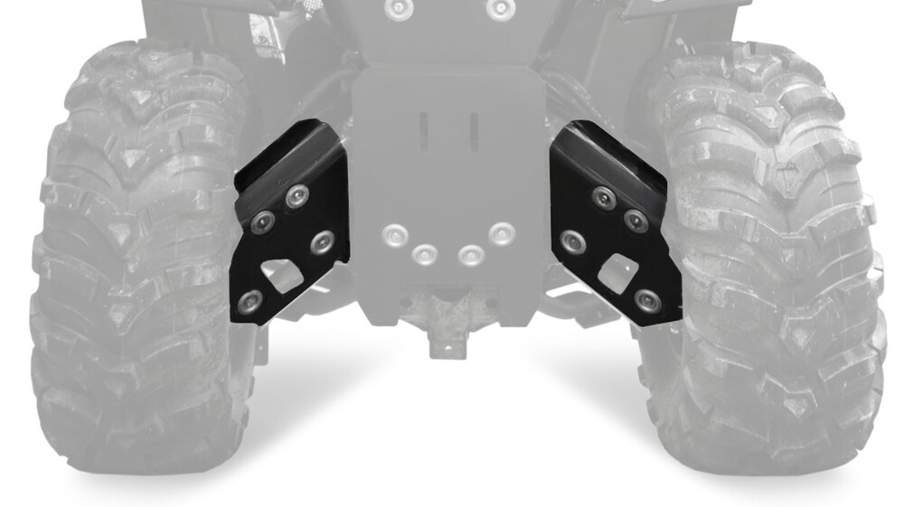 Rival Powersports Usa Rear A Arm Guards Plastic