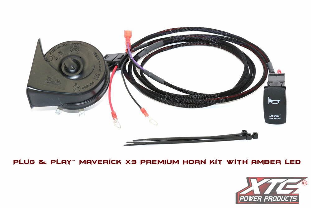 XTC Power Products Plug-N-Play Horn Kit Can-Am Maverick X3