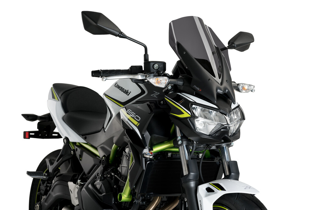 PUIG WINDSCREEN NAKED NEW GEN TOURING DARK SMOKE KAW