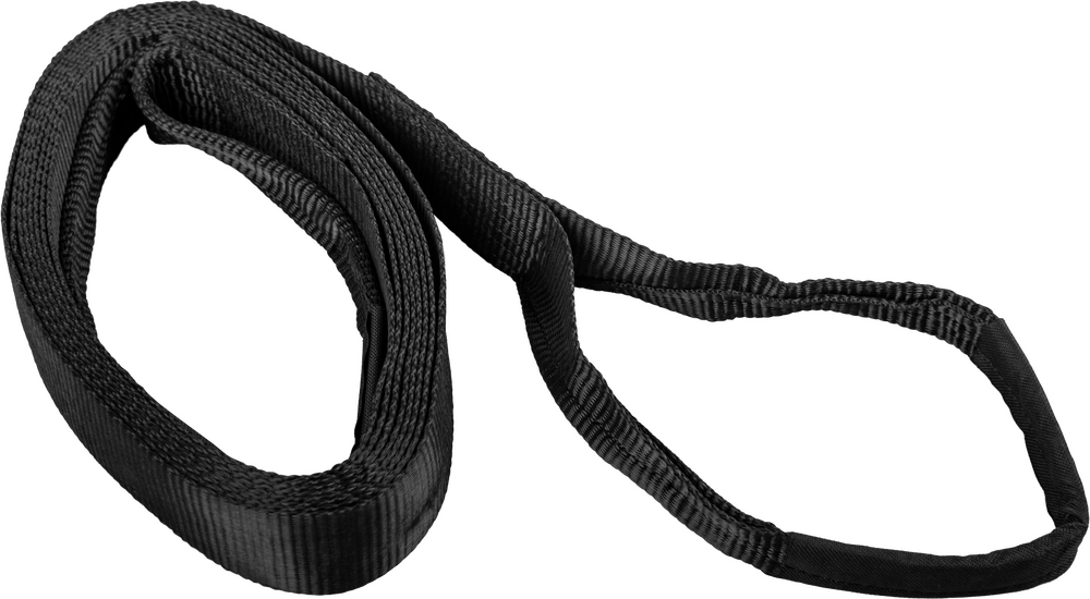 Fire Power Tow Strap W/ 1/5" Shackle Black 1/PK