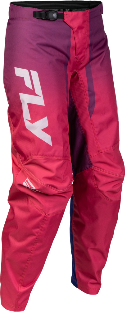 Fly Racing Women's F-16 Lift Pants (2027) — Pink/Purple/White