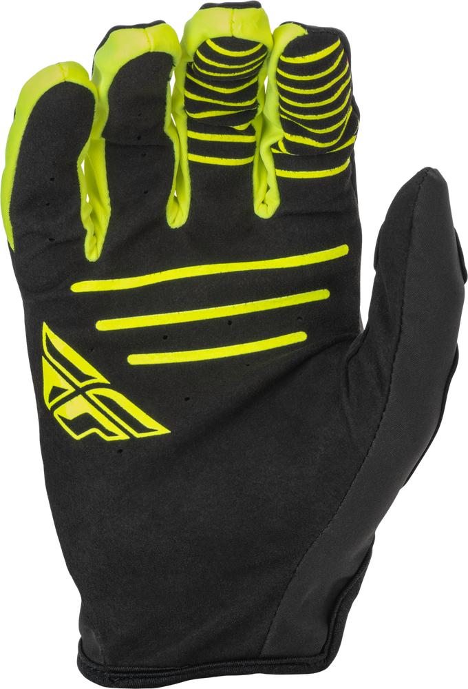 FLY RACING WINDPROOF GLOVES BLACK/HI-VIS SZ 12