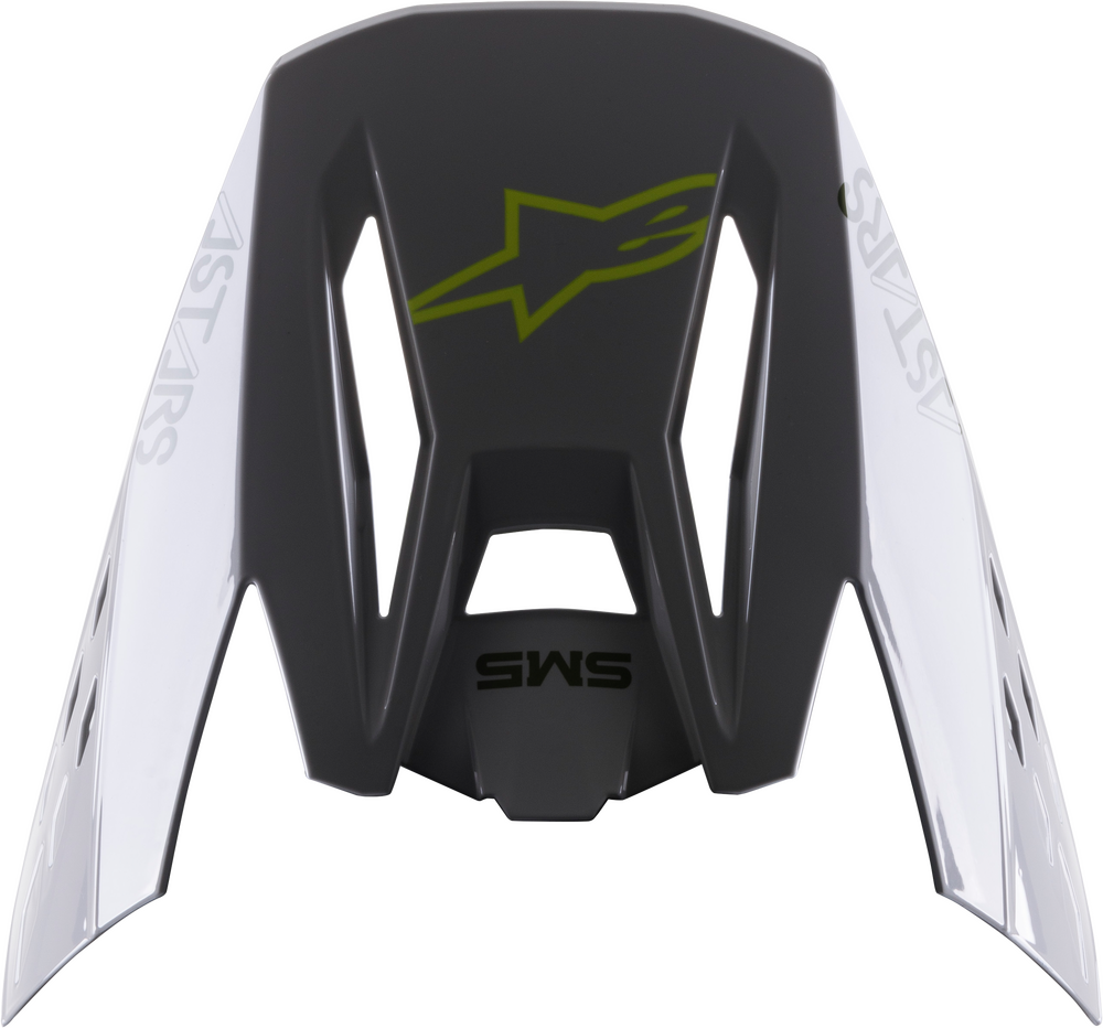S-M5 BOND VISOR SILVER/YELLOW FLUO GLOSSY